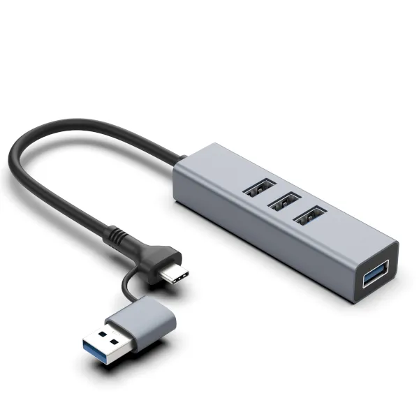 USB HUB 3.0 ASONIC N-UH344 eksterni 4-portni, Tip A/C - Karlovac