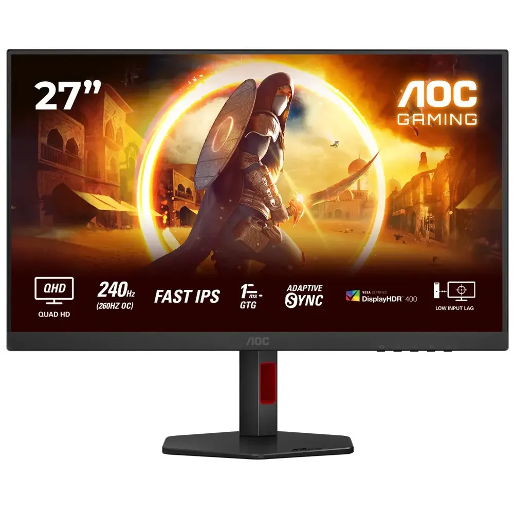 aoc q27g4zr, 27'', ips, qhd, 240hz,has,zvuč - slika 3