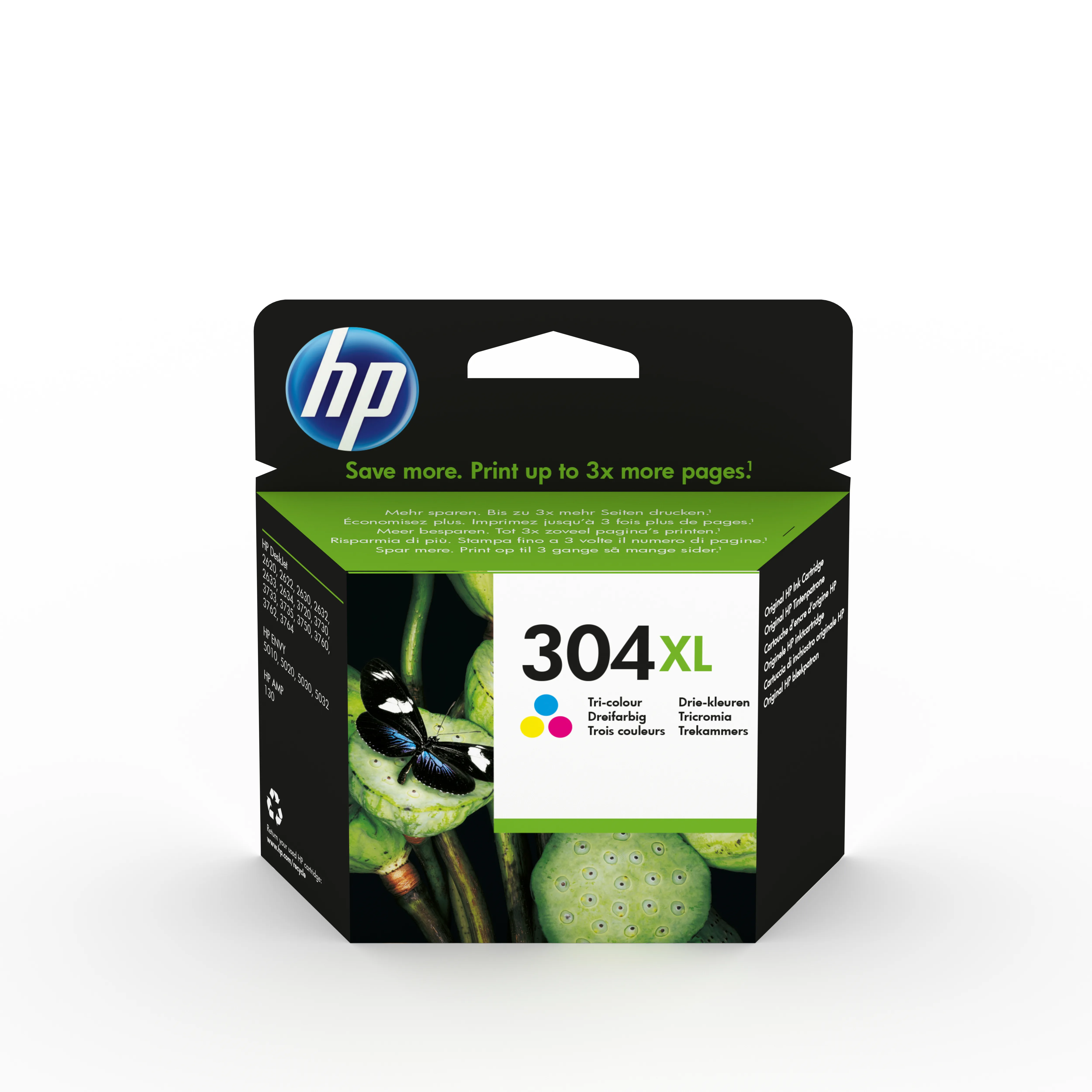 tinta hp n9k07ae tri-color no.304xl (mmg) - slika 5