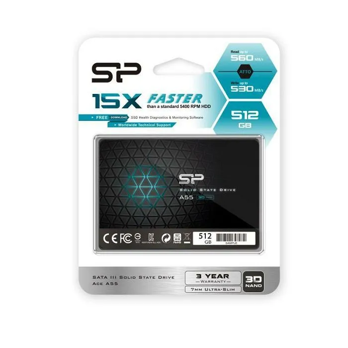 ssd 2.5" sata-3 512gb ace a55 - slika 2