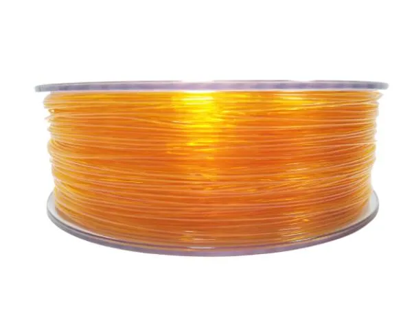 PET-G filament 1.75 mm, 1 kg, transparent orange - Karlovac
