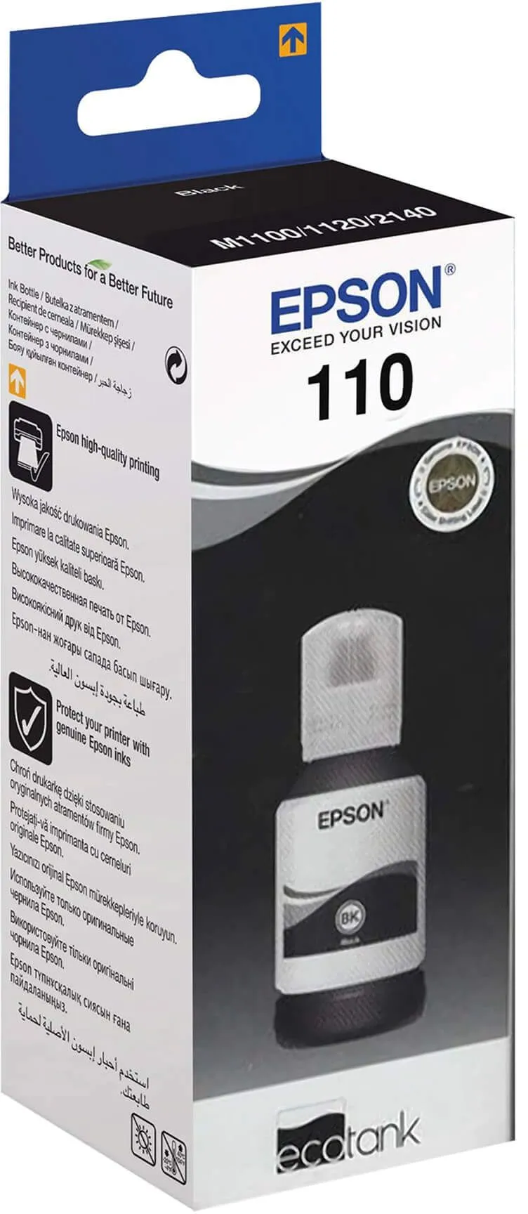 tinta epson ecotank 110 black - slika 2