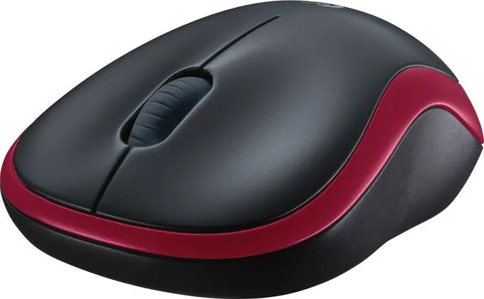 miš logitech m185 wireless - red - slika 4