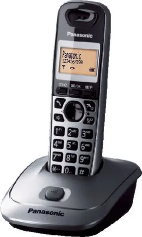 telefon panasonic kx-tg2511 bežični - sivi - slika 3
