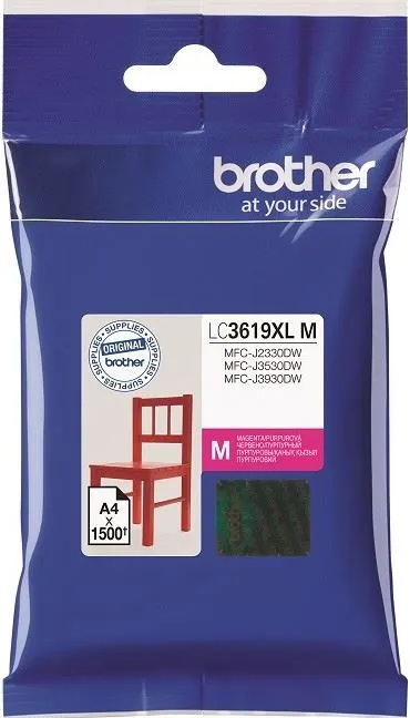 tinta brother lc-3619xl magenta - slika 2