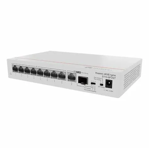 huawei ekit switch neupravlljivi s110-8p2st - slika 2