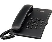panasonic telefon stolni kx-ts500fxb crni - slika 3