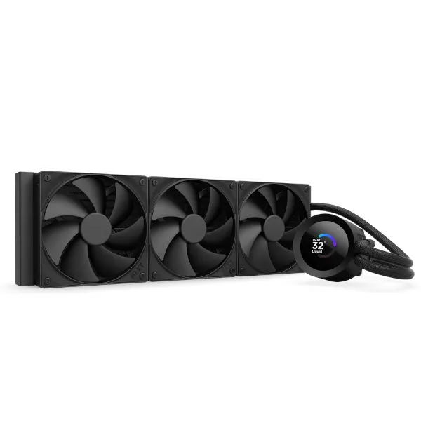 nzxt kraken plus 360 v2, crno vodeno hlađenje - slika 1