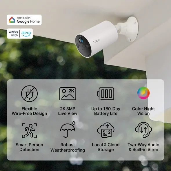 TP-Link Tapo C410, Smart Wire-Free Indoor/Outdoor - Karlovac