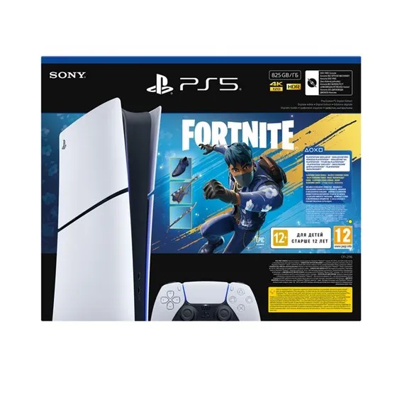 Igraća konzola PlayStation 5 Slim Digital Edition E chassis + Fortnite VCH - Karlovac