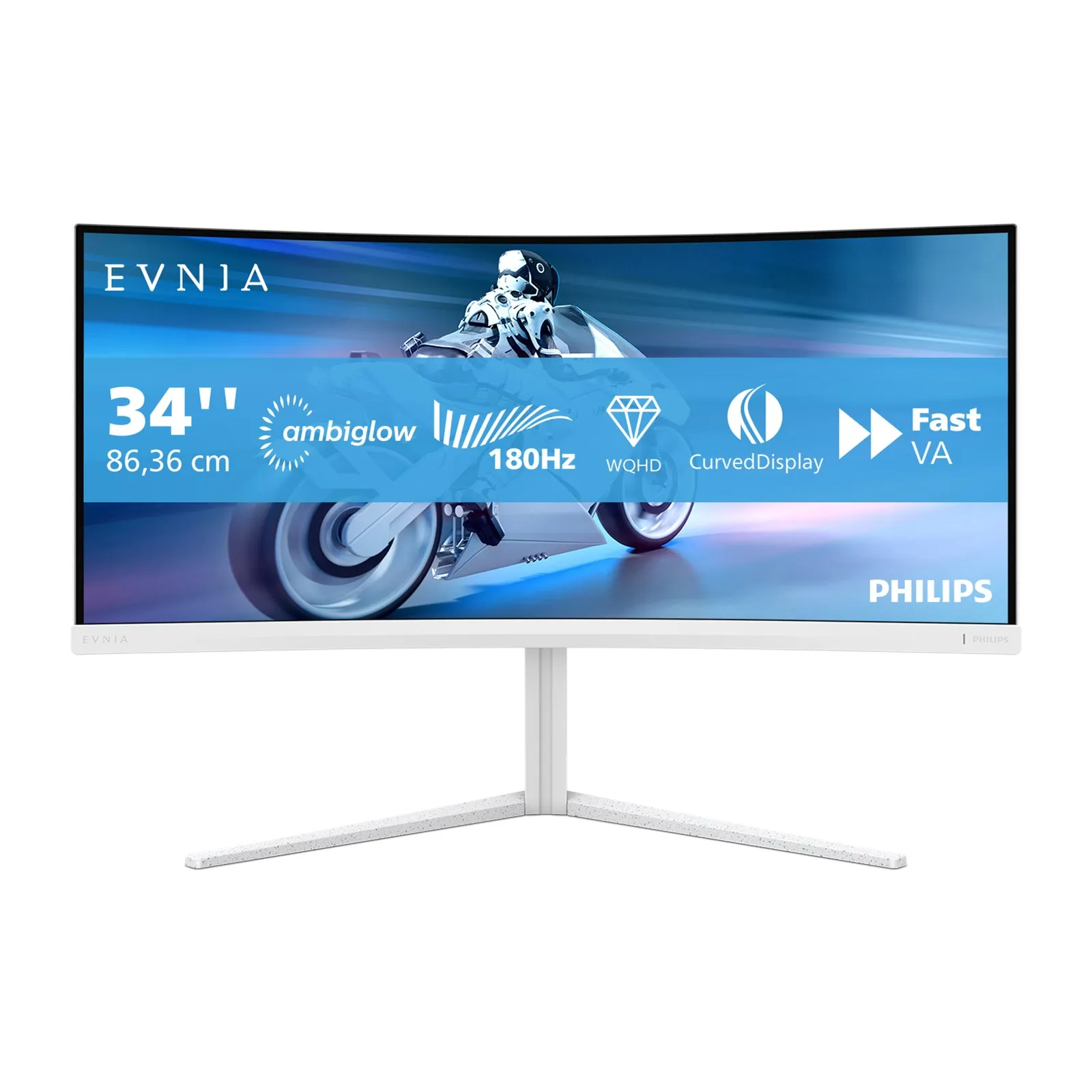 philips 34m2c5501a 34", wqhd, 2xhdmi, 2xdp, 180hz - slika 1