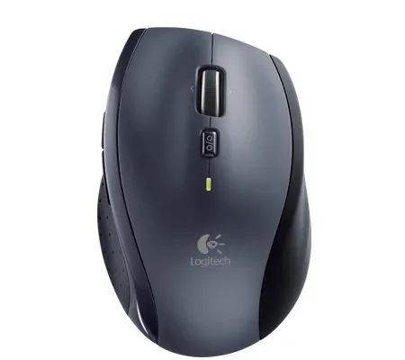 miš logitech m705 wireless marathon (laserski) - dark silver - slika 2