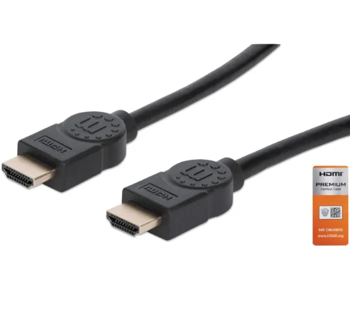 manhattan hdmi premium 4k@60hz uhd sa ethernetom, 5m - slika 2