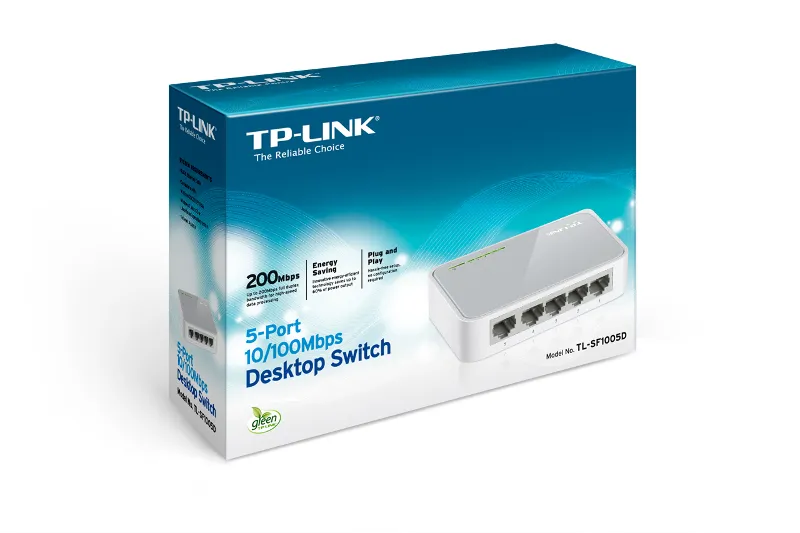 Mrežni switch 10/100Mbps 5 portni TP LINK TL-SF1005D - Karlovac