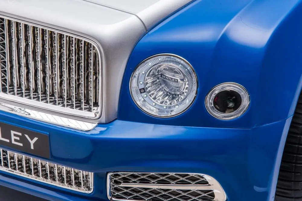 licencirani auto na akumulator bentley mulsanne - plavi/lakirani - slika 12