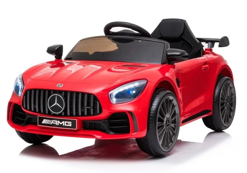 licencirani auto na akumulator mercedes amg gt r - crveni - slika 3