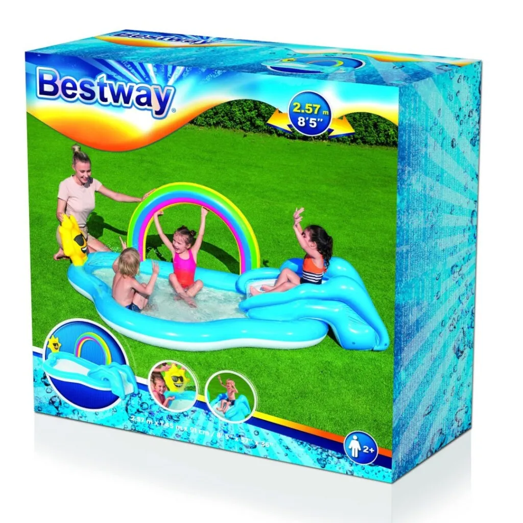 bazen/igralište 257x145x91cm bestway - duga - slika 7