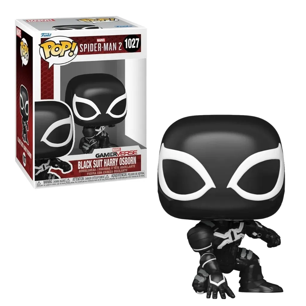 funko pop! marvel: spider-man 2 – harry osborn (black suit) #1027 - slika 4