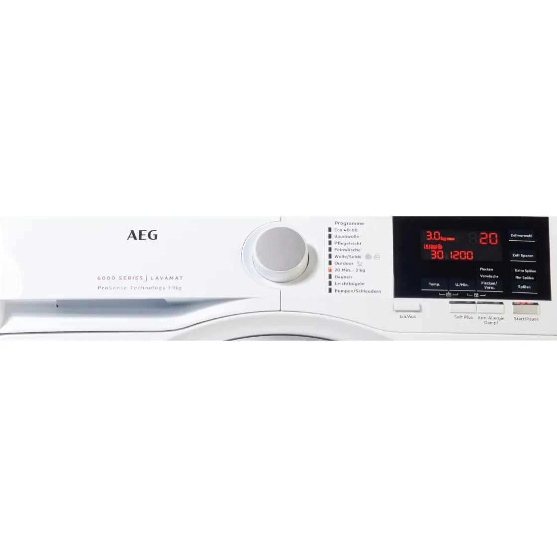 aeg perilica rublja serija 6000 l6fb49vfl 9 kg - slika 6