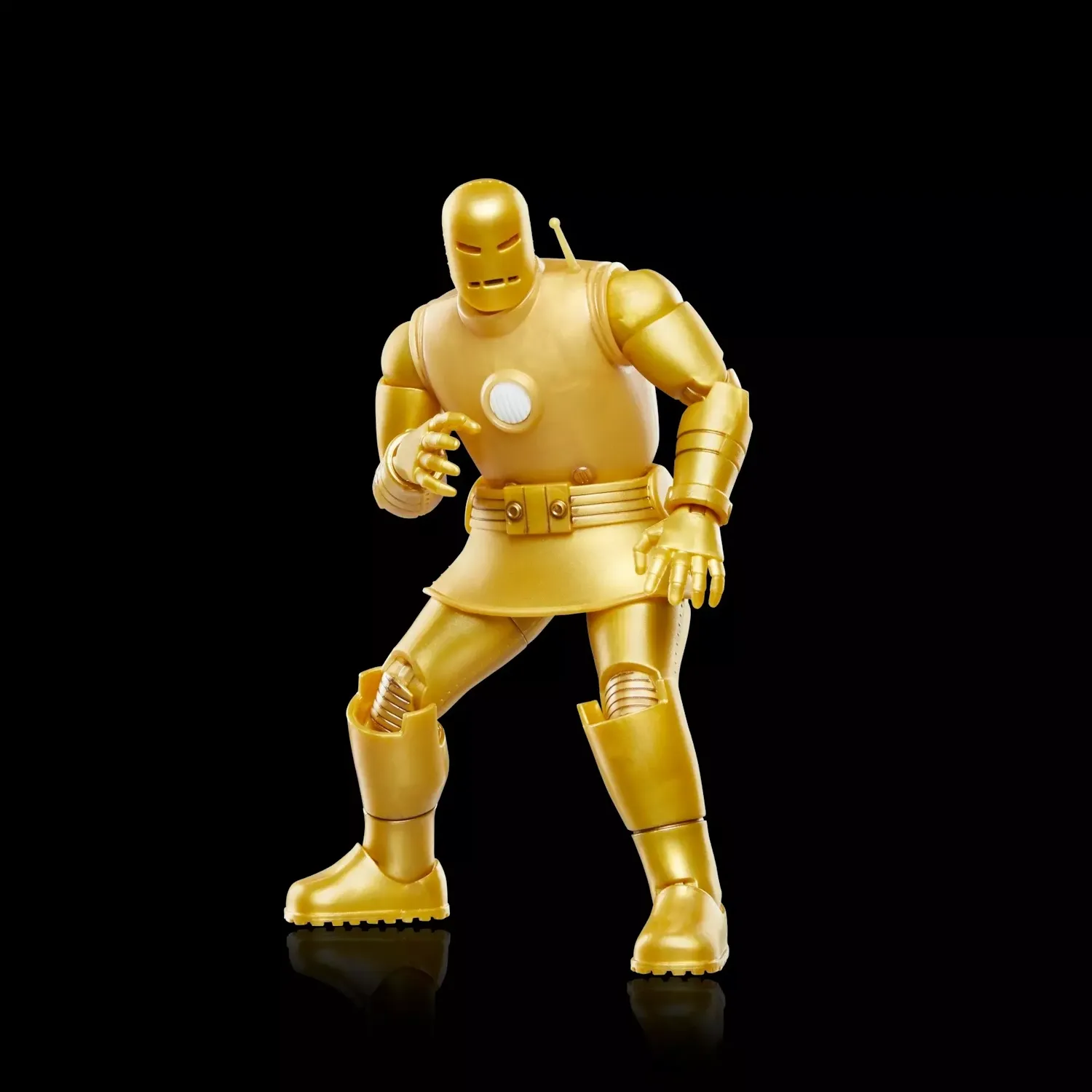 marvel legends series: iron man (model 01 – gold) figura, 15cm - slika 2