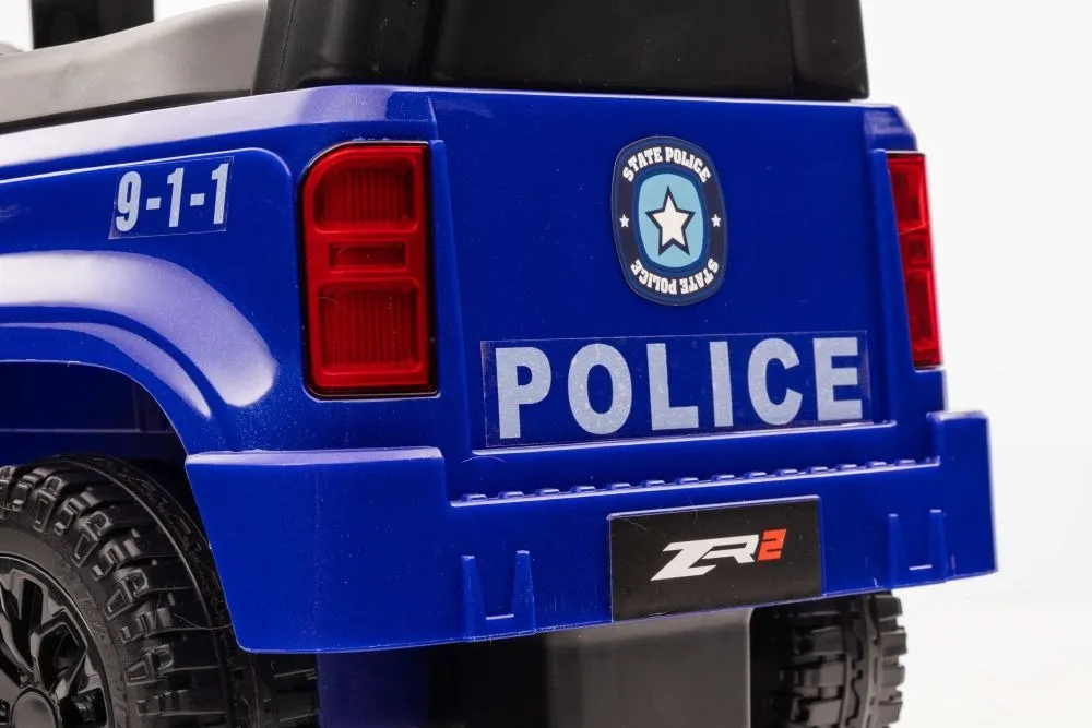 dječja guralica police - plava - slika 10
