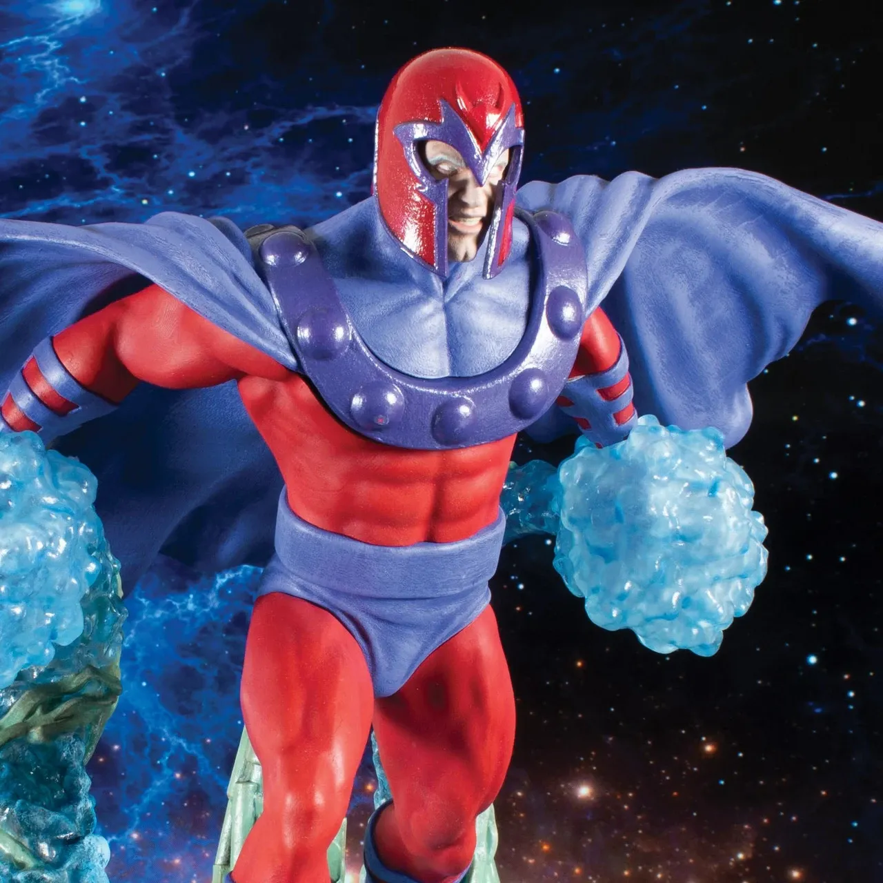 diamond select marvel gallery: magneto (comic) figura, 25 cm - slika 4
