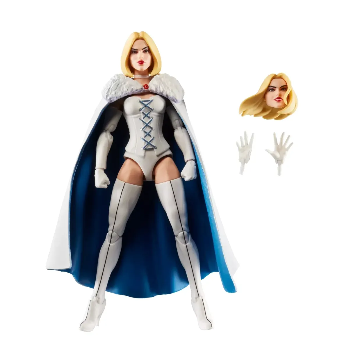 marvel legends series: x-men ’97 – emma frost figura, 15cm - slika 7
