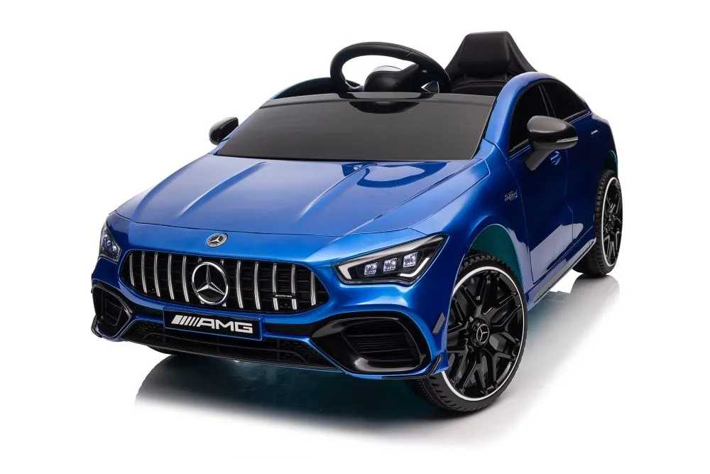 licencirani auto na akumulator mercedes cla 45s amg 4×4 – plavi - slika 11
