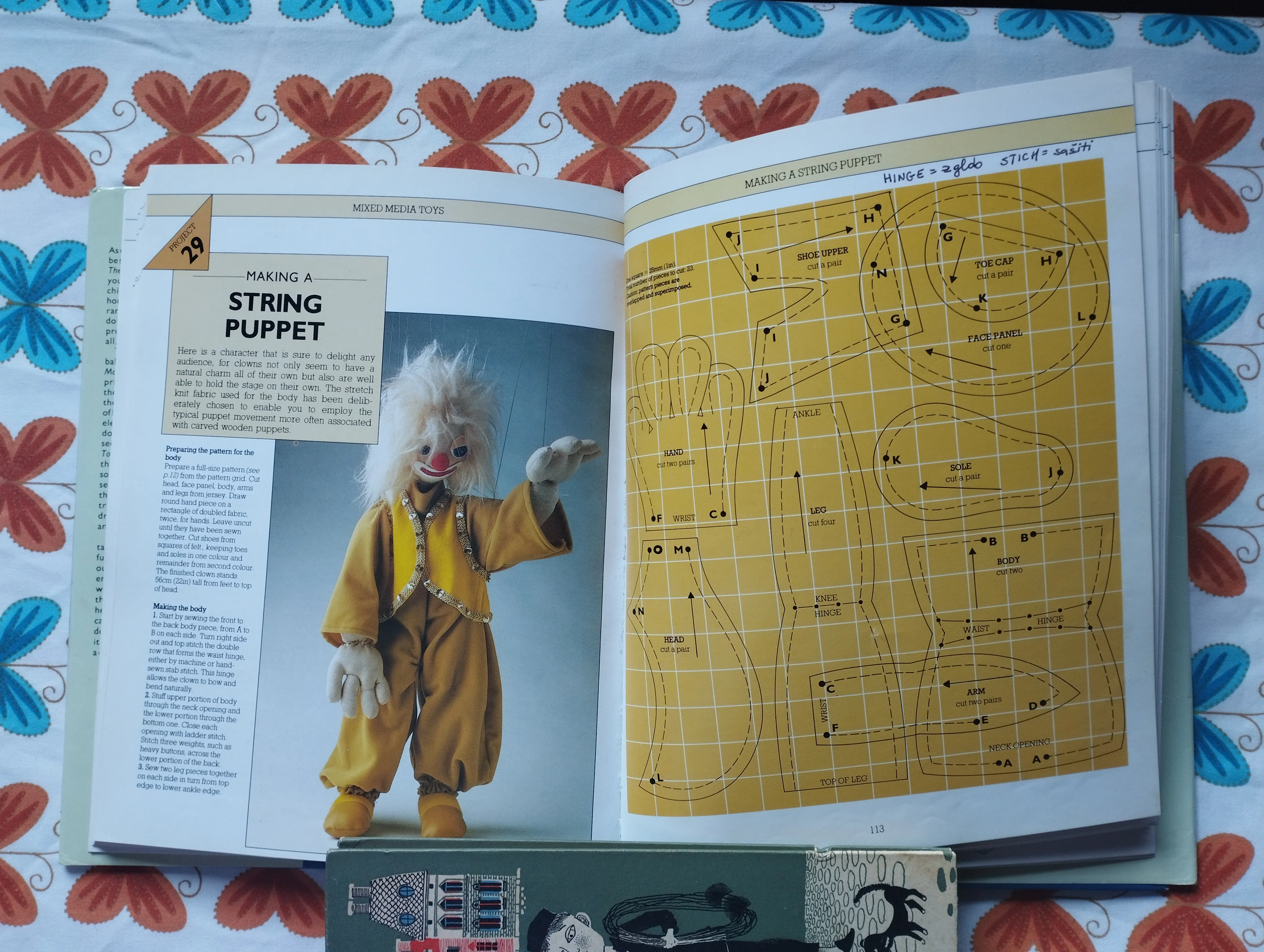 pamela peake - the book of toy making - slika 7