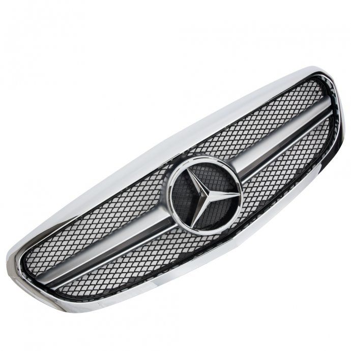 maske za mercedes benz c klasa w205 - c63 amg- diamond-gt- top izgled - slika 13