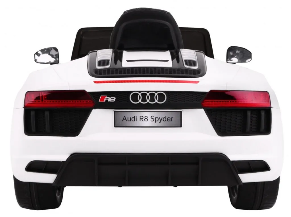 licencirani auto na akumulator audi r8 spyder rs - bijeli - slika 5