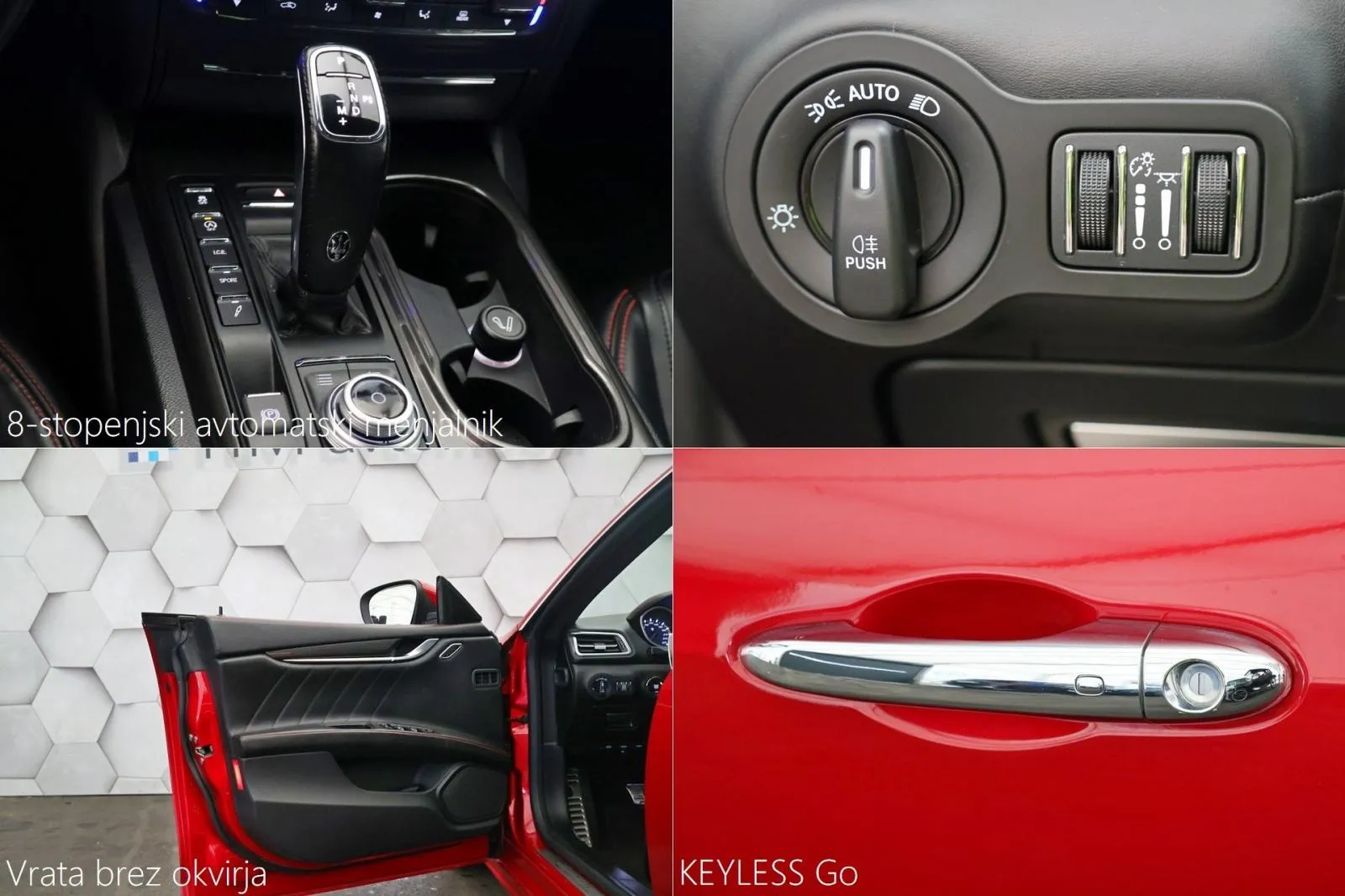maserati ghibli diesel 3.0d v6 aut 275ks adapt.led radartemp - slika 16