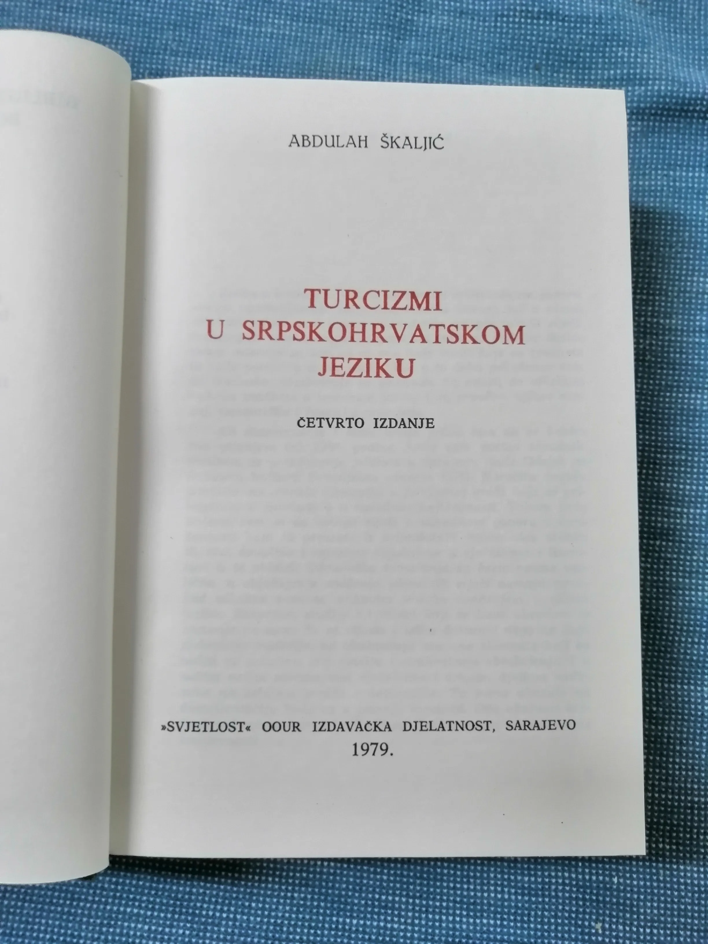 abdulah škaljić – turcizmi u srpskohrvatskom jeziku - slika 2