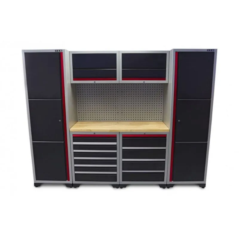 modularni delux sustav 9 ormarića za radionice - slika 2