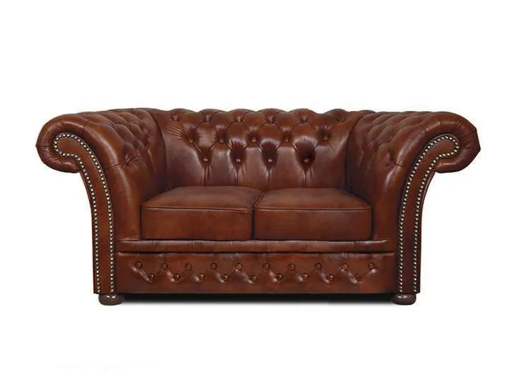 Chesterfield Dvosjed Winfield Basic Luxe Leather | 2-sjedišta - Ježdovec, Zagreb