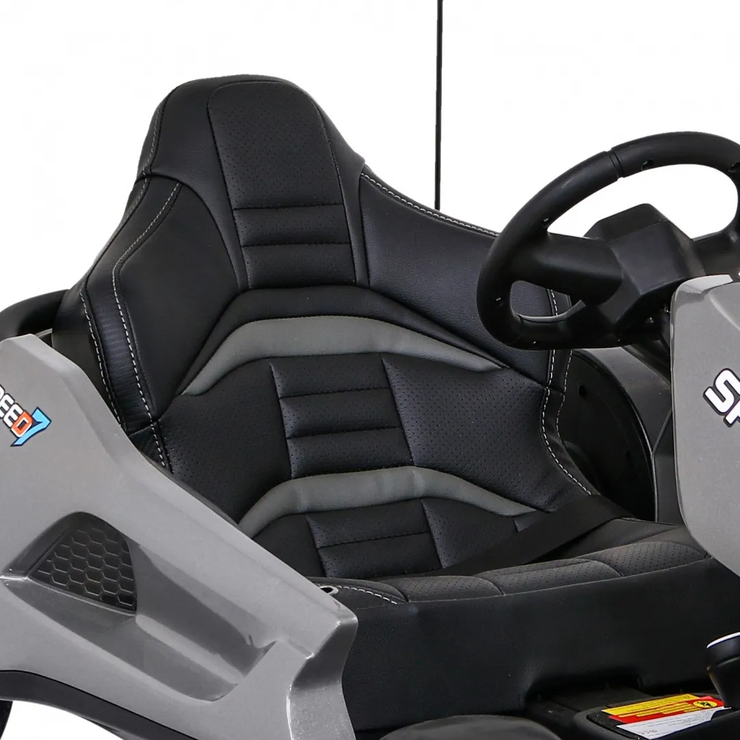go-kart na akumulator speed 7 drift king - sivi - slika 8