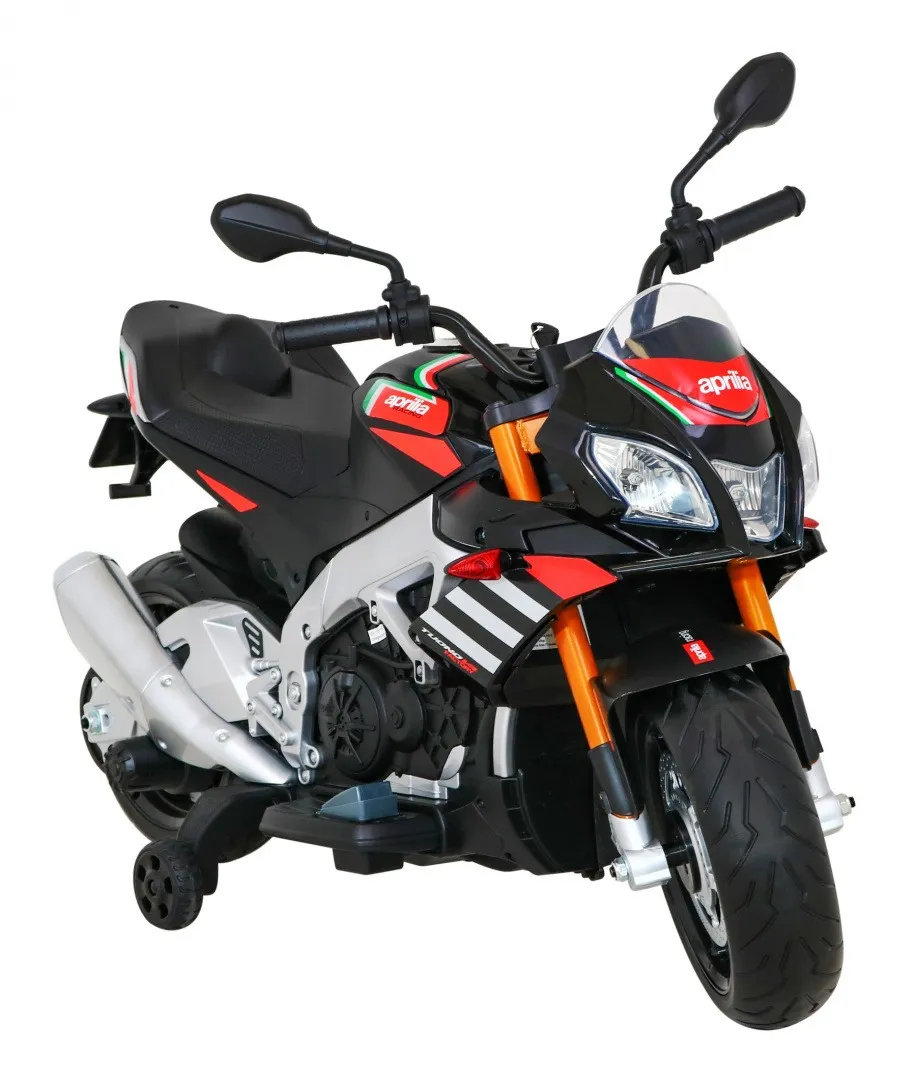 Licencirani motor na akumulator Aprilia Tuono V4 - crni - Mursko Središće