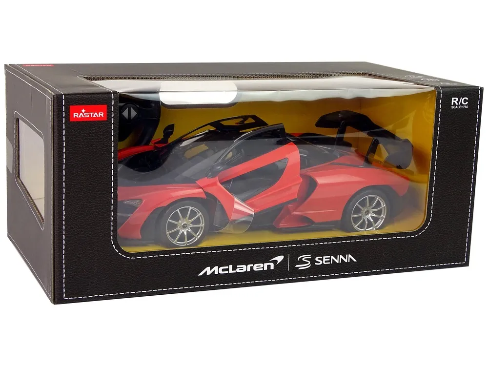 auto na daljinsko upravljanje mclaren senna rastar 1:14 narančasti - slika 2