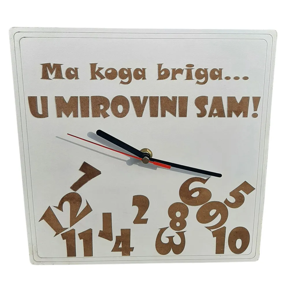 drveni zidni satovi - slika 3