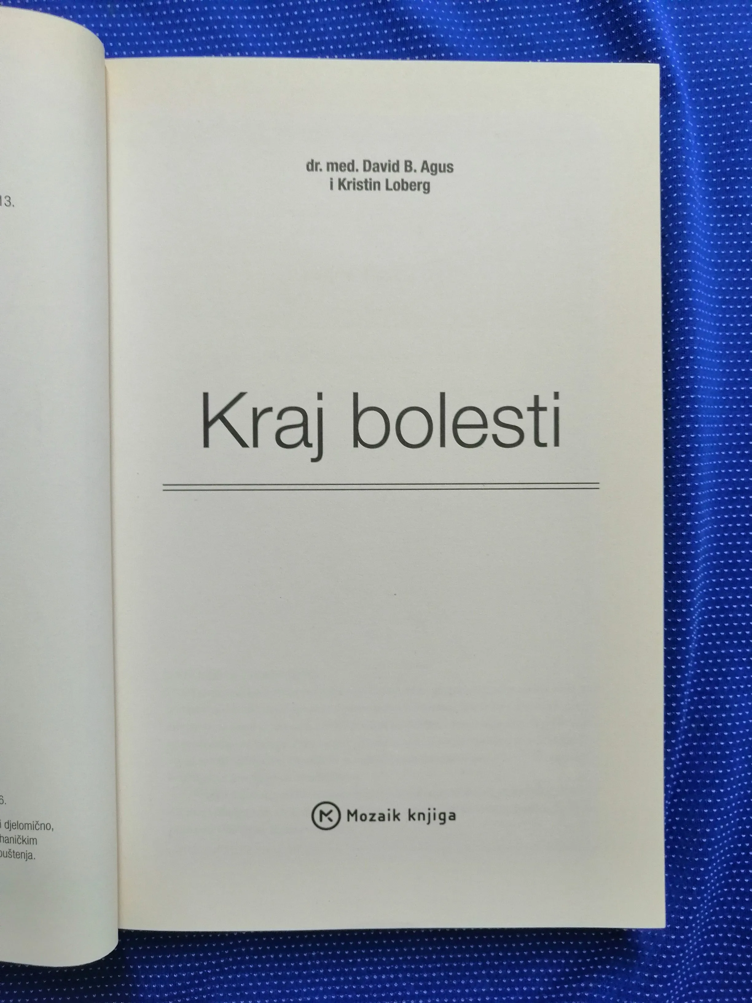 david b. agus i kristin loberg – kraj bolesti - slika 2