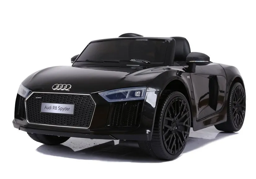 licencirani auto na akumulator audi r8 xl – crni - slika 3