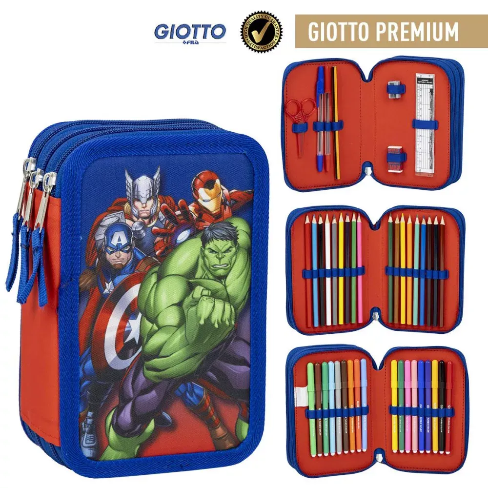 avengers ‘team’ troslojna pernica s priborom - slika 6
