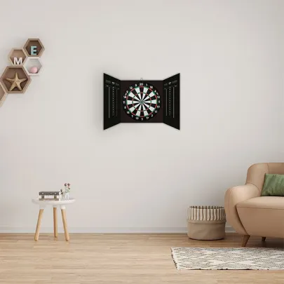 magnetic dartboard cabinet set - slika 4