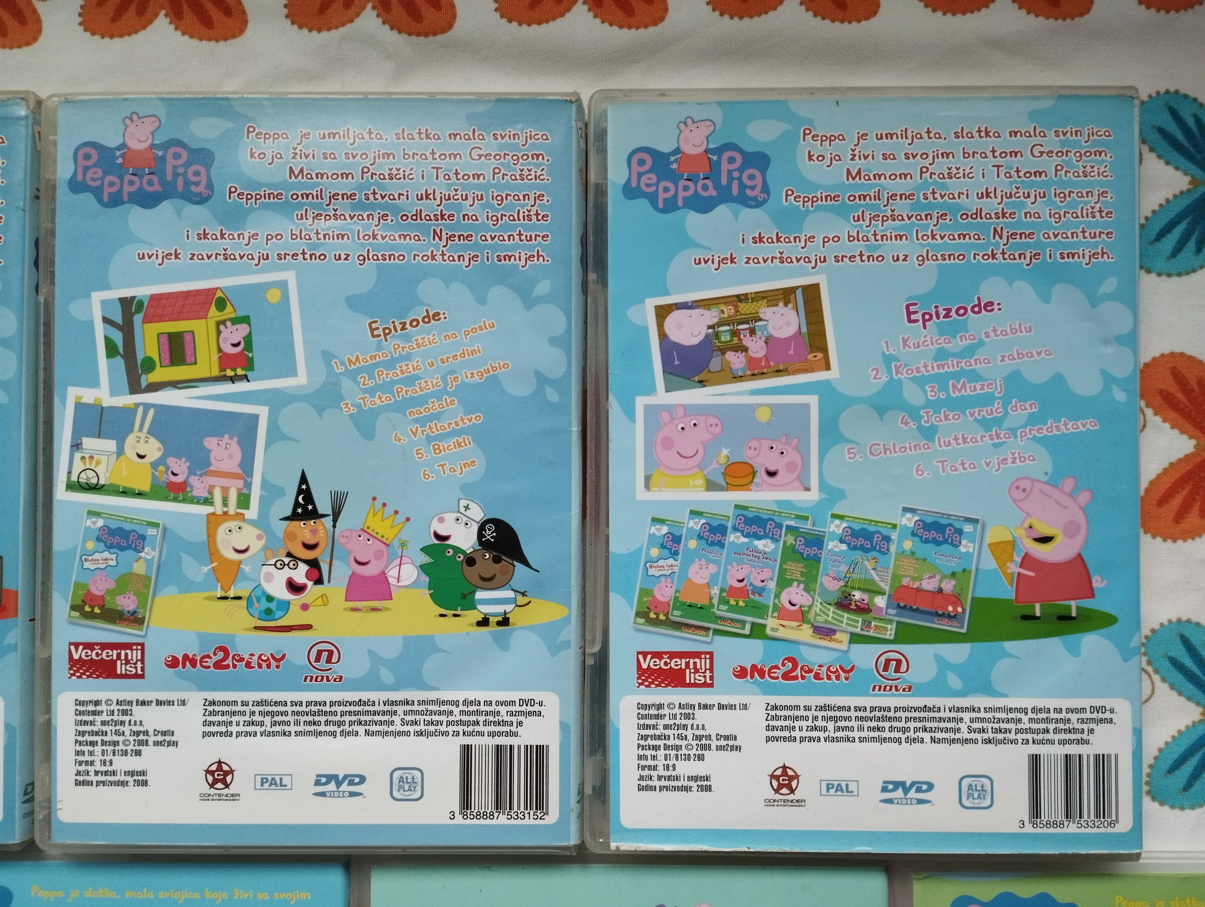 peppa pig dvd - više naslova - slika 4