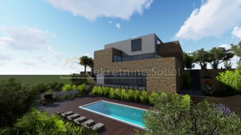 nerezine, otok lošinj - građevinsko zemljište, 857 m2 prodaja - slika 2