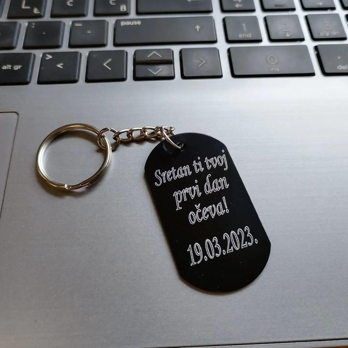 Personalizirani privjesak za dan očeva - Otočac
