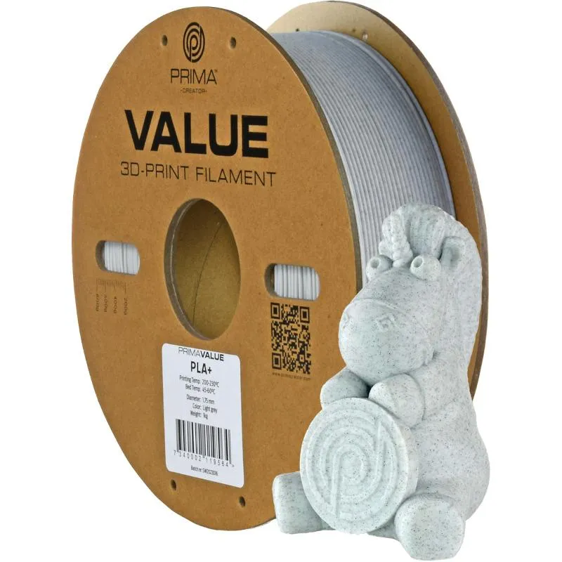 PrimaValue PLA+ 1.75mm mramor 1kg - Zagreb