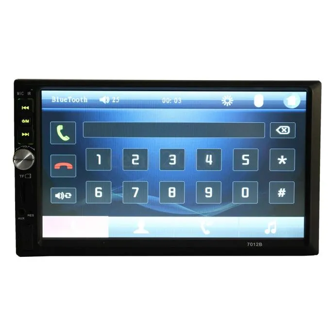 radio 2din usb mp4 bluetooth + parking kamera - slika 3