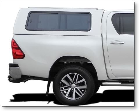 Krov Sa Kliznim Prozorima Alpha Force Pro Za Toyota Hilux - Funtana