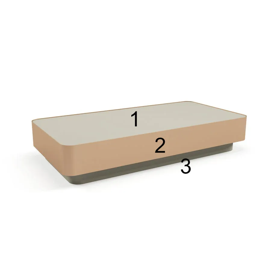 klub stolić linea 120x60cm, materijal: mogućnost odabira - slika 3